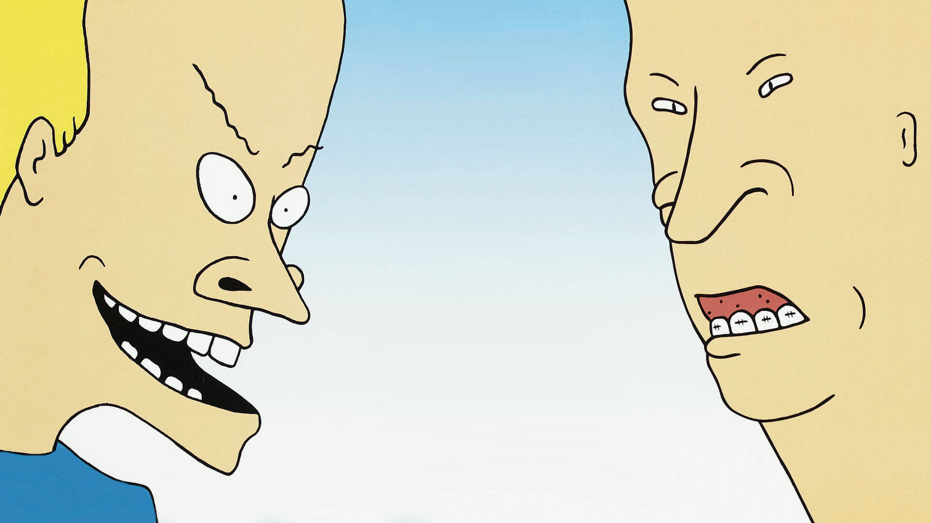 Beavis And Butt Head, close up portrait, cartoon characters, Full HD Desktop Wallpaper