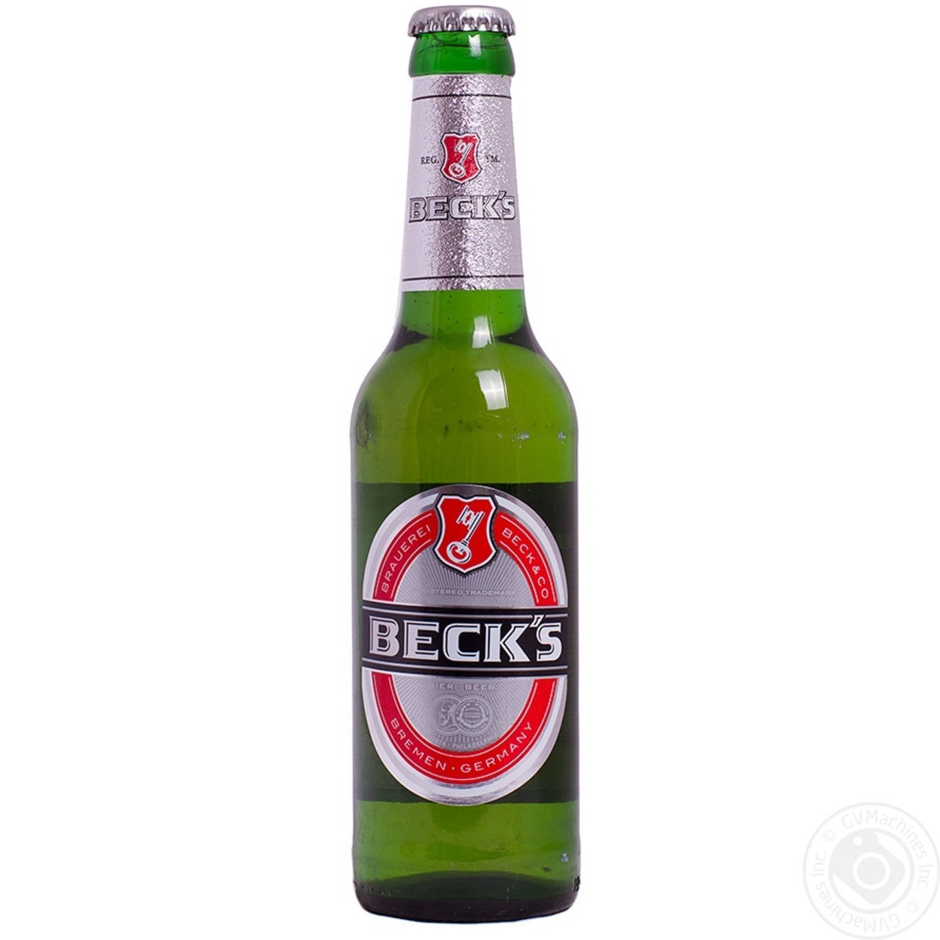 Becks, green, silver, HD Desktop Wallpaper