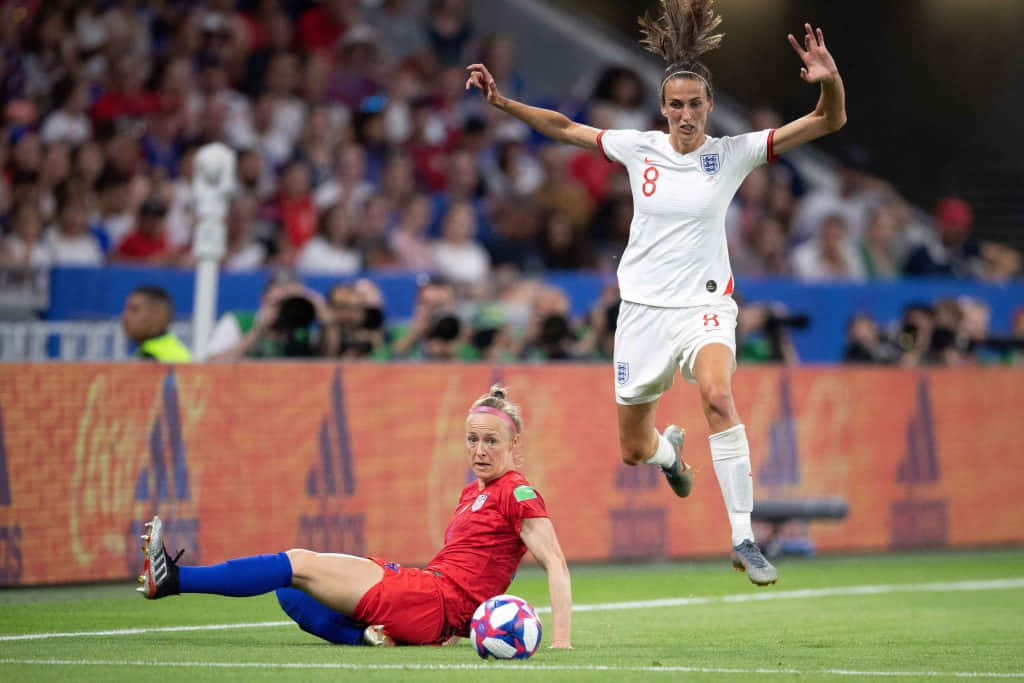 Becky Sauerbrunn, white, red, SD Desktop Wallpaper