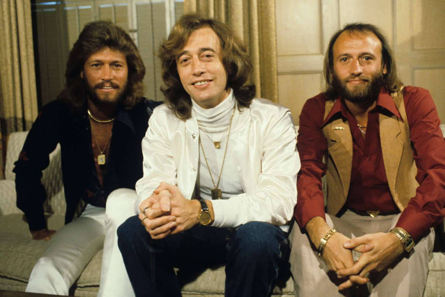 Bee Gees, disco band, 1970s living room, HD Desktop Wallpaper