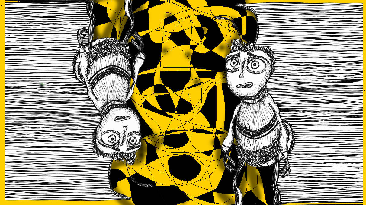 Bee Movie, yellow and black, cartoon character, SD Desktop Wallpaper