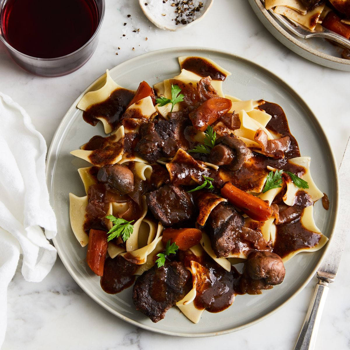 Cheese Beef Bourguignon, beef stew, carrots, SD Desktop Wallpaper