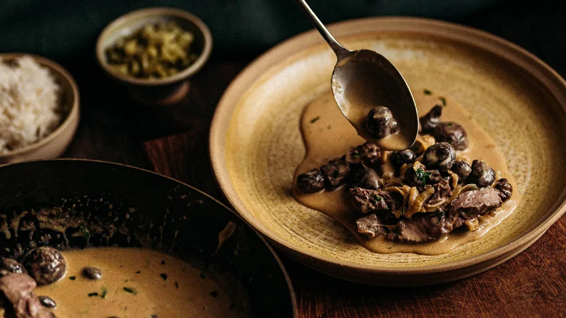 Beef Stroganoff