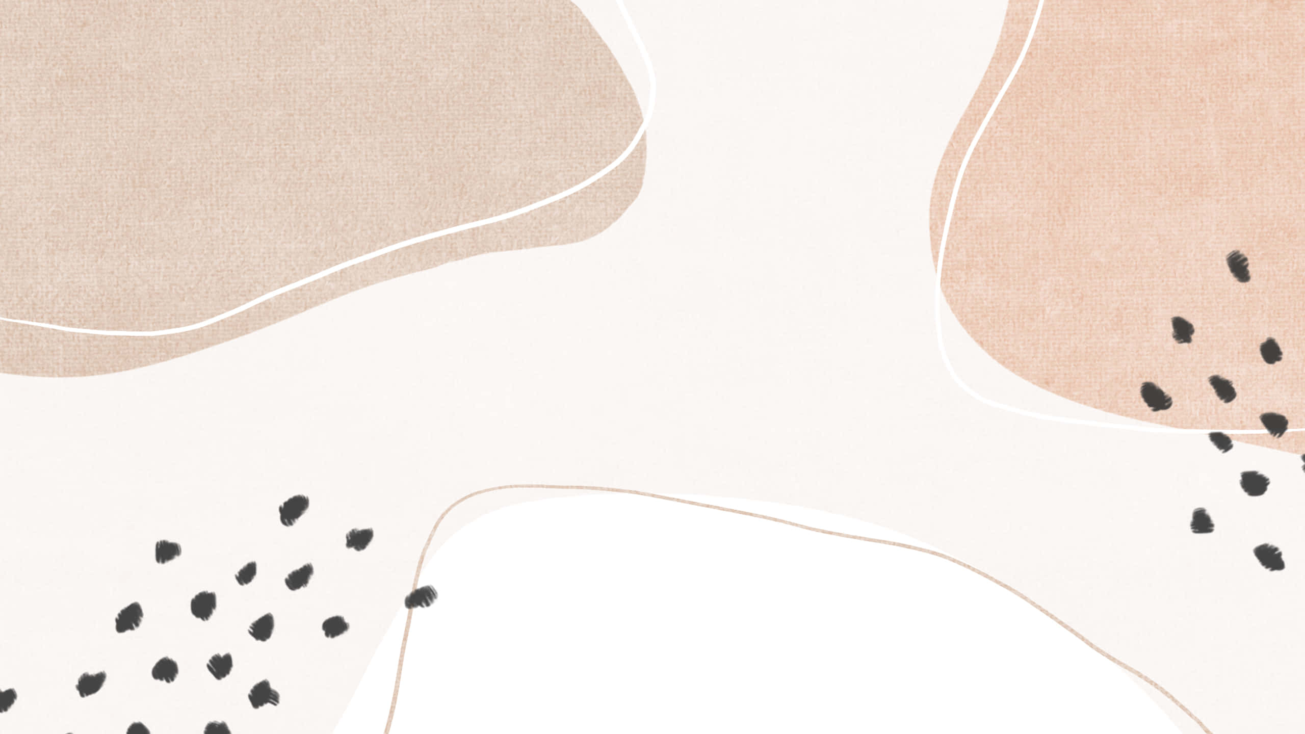 Beige Desktop, soft beige, cream, 2K Desktop Wallpaper