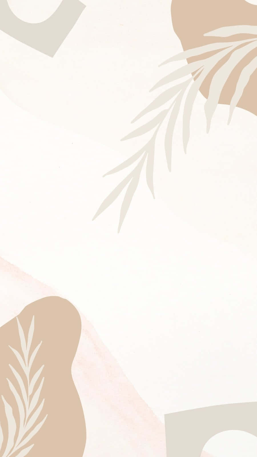 Beige Tan Aesthetic, abstract design, soft beige, HD Phone Wallpaper