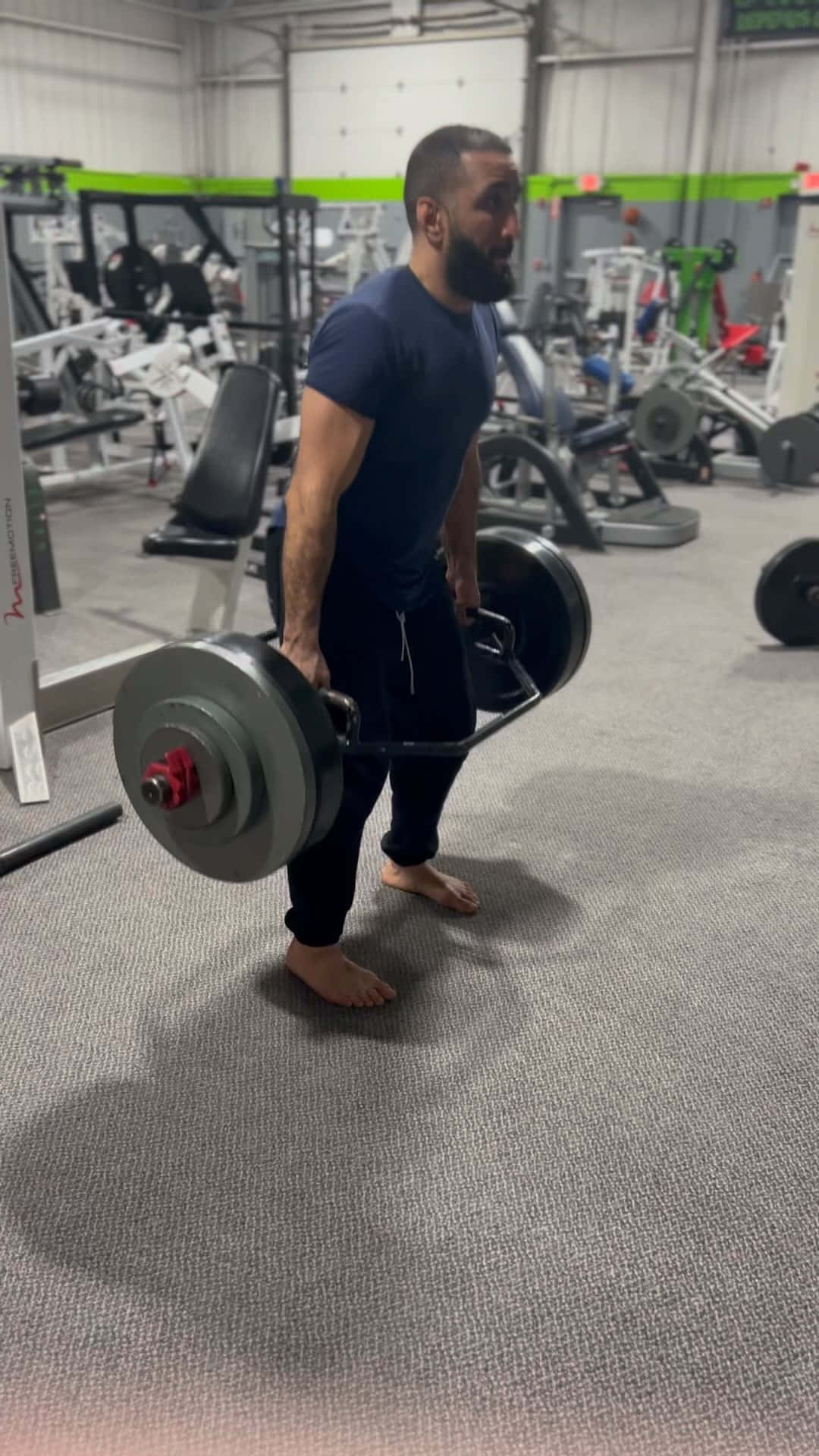Belal Muhammad, deadlift, barbell, Full HD Phone Wallpaper