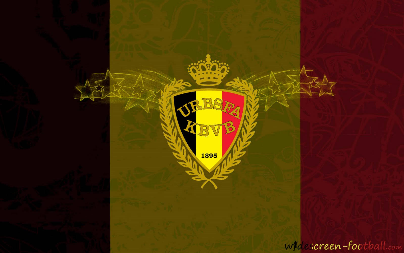 Belgium National Football Team, emblem, crown, HD Desktop Wallpaper