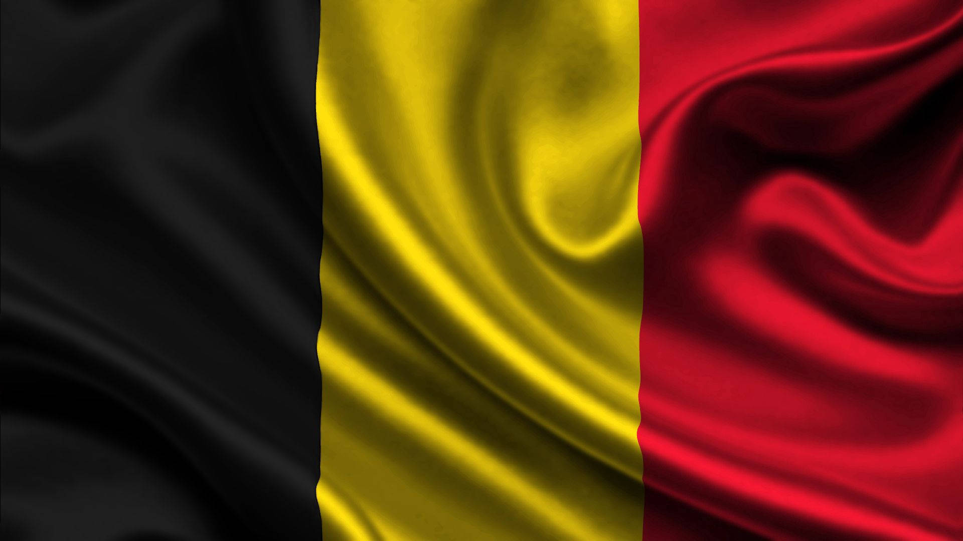 Belgium, black, yellow, Full HD Desktop Wallpaper