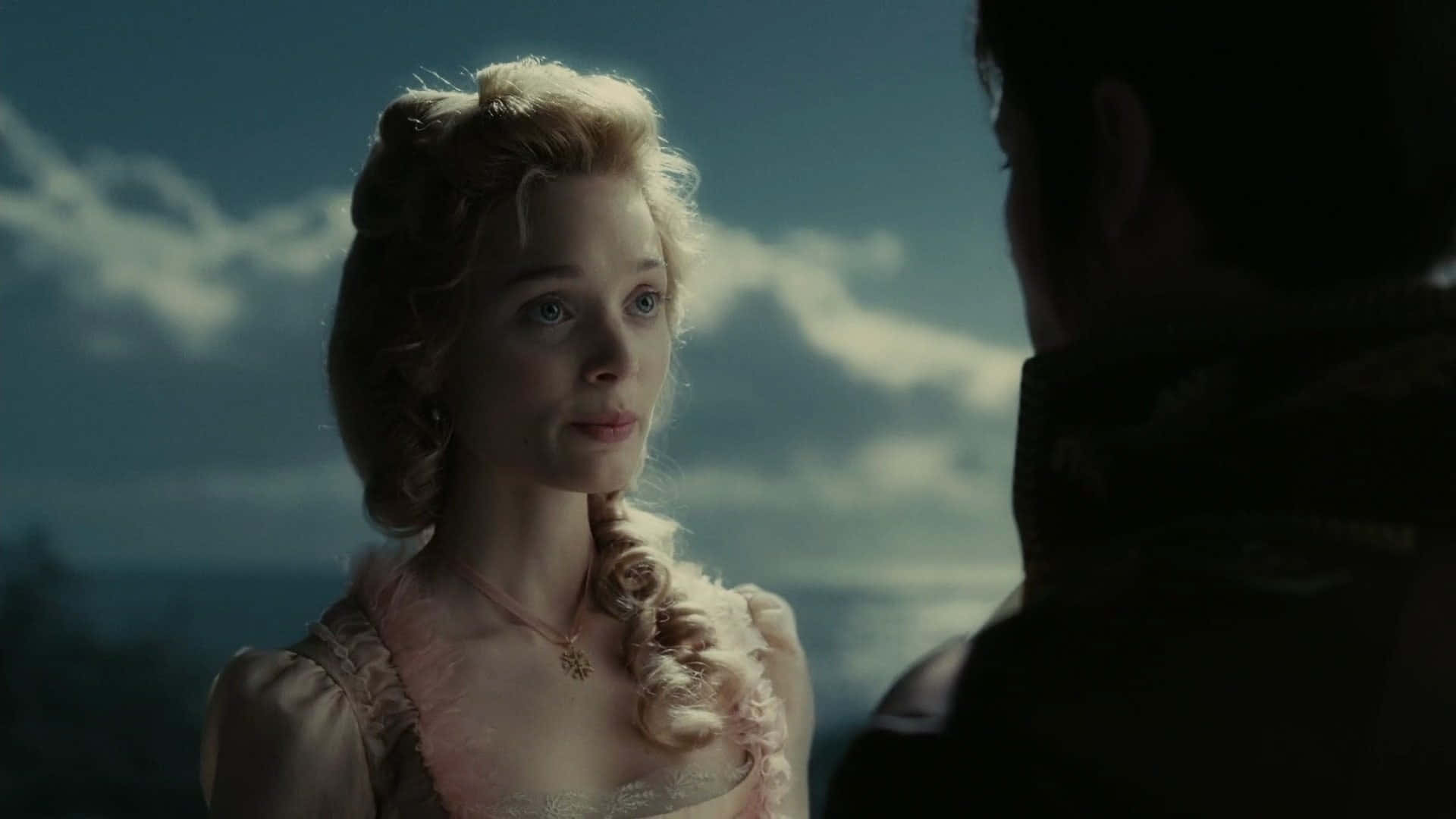 Bella Heathcote, period dress, silhouette, Full HD Desktop Wallpaper