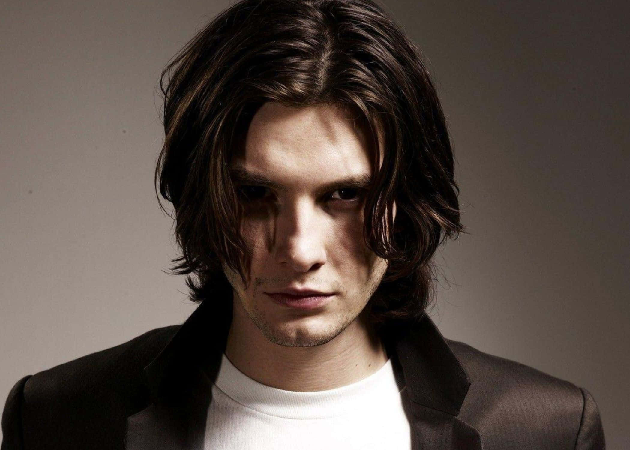 Ben Barnes, black blazer, white t-shirt, Full HD Desktop Wallpaper