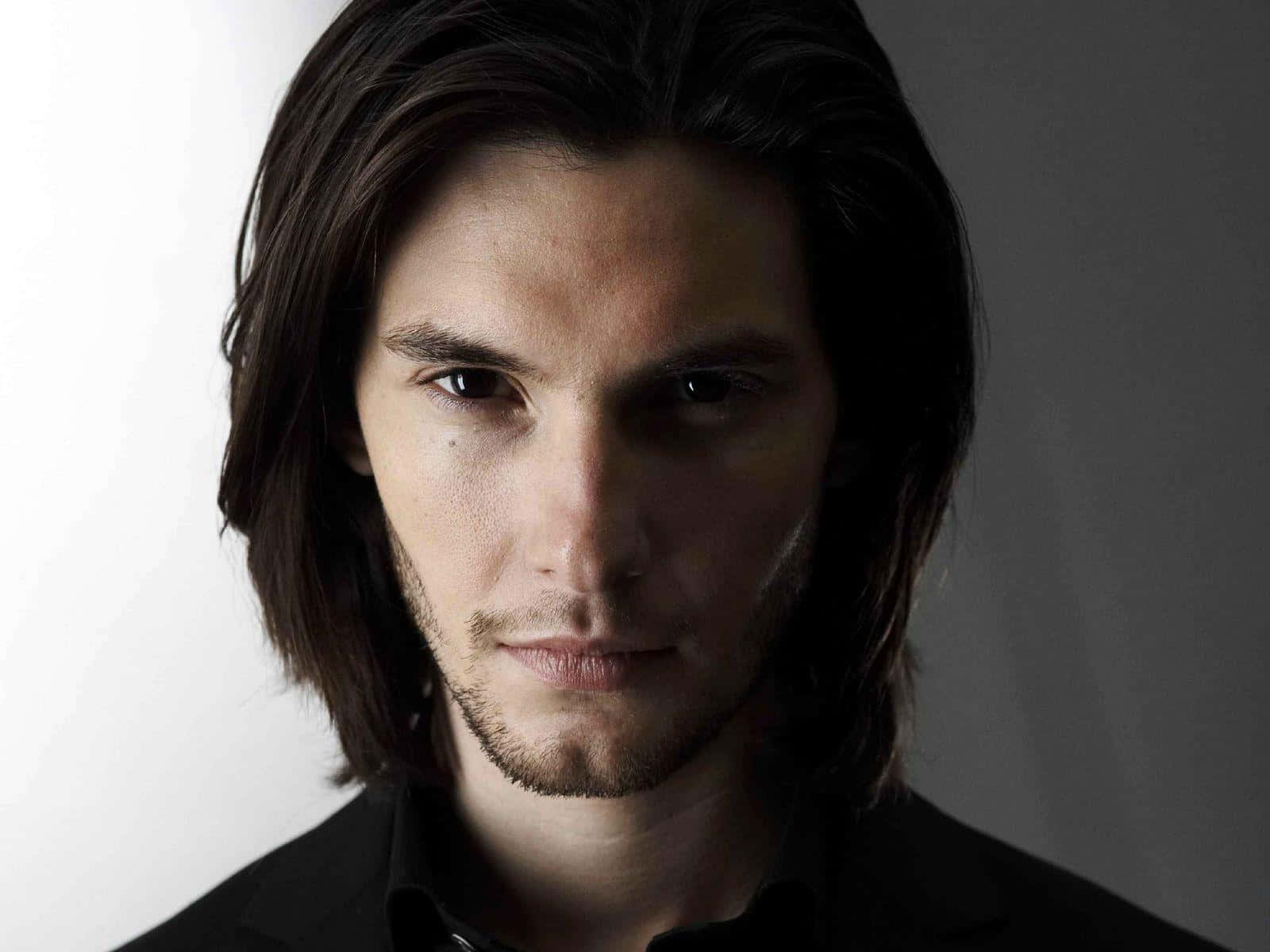 Ben Barnes, dark hair, intense gaze, HD Desktop Wallpaper