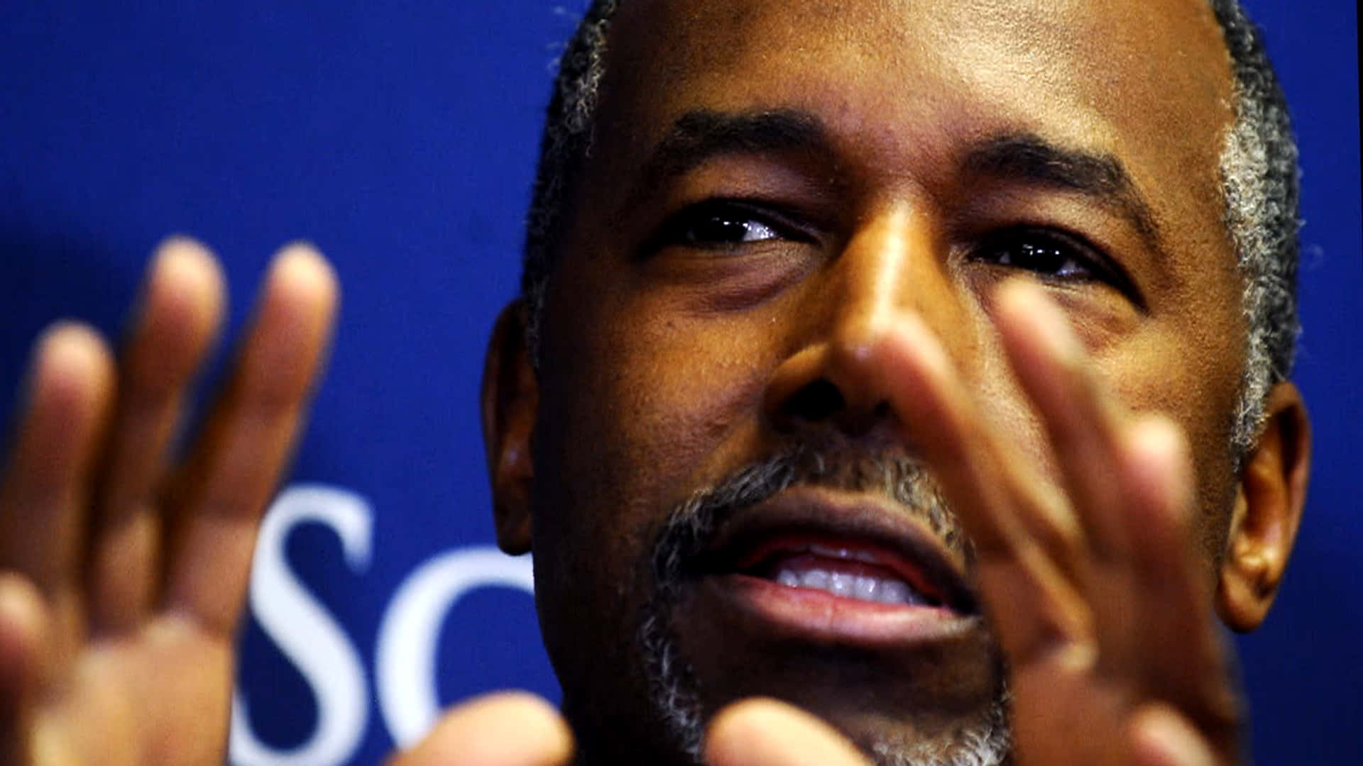 Ben Carson, gray hair, beard, Full HD Desktop Wallpaper
