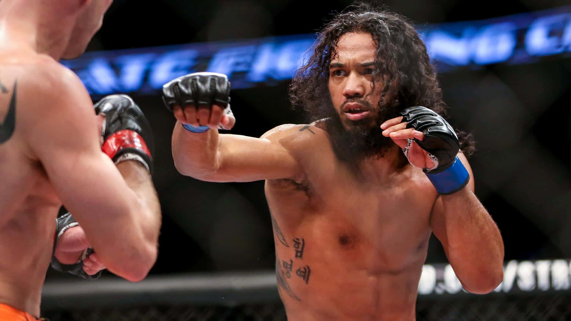 Ben Henderson, American MMA Fighter, MMA octagon, Full HD Desktop Wallpaper