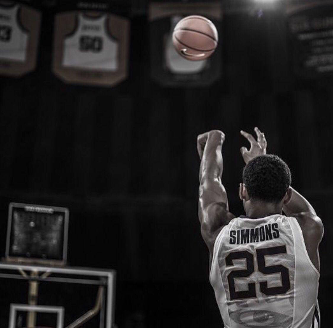 Ben Simmons, jersey number 25, dramatic spotlight, SD Desktop Wallpaper