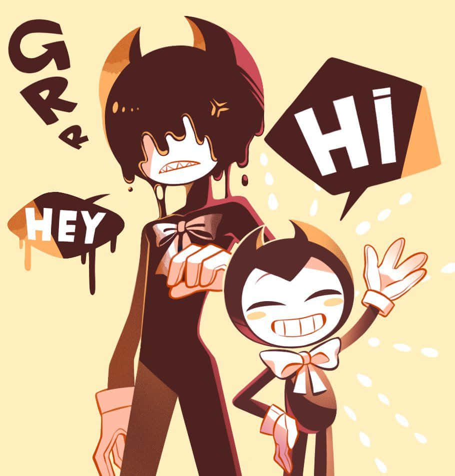 Bendy and the Ink Machine, Bendy, cartoon devil characters, SD Phone Wallpaper