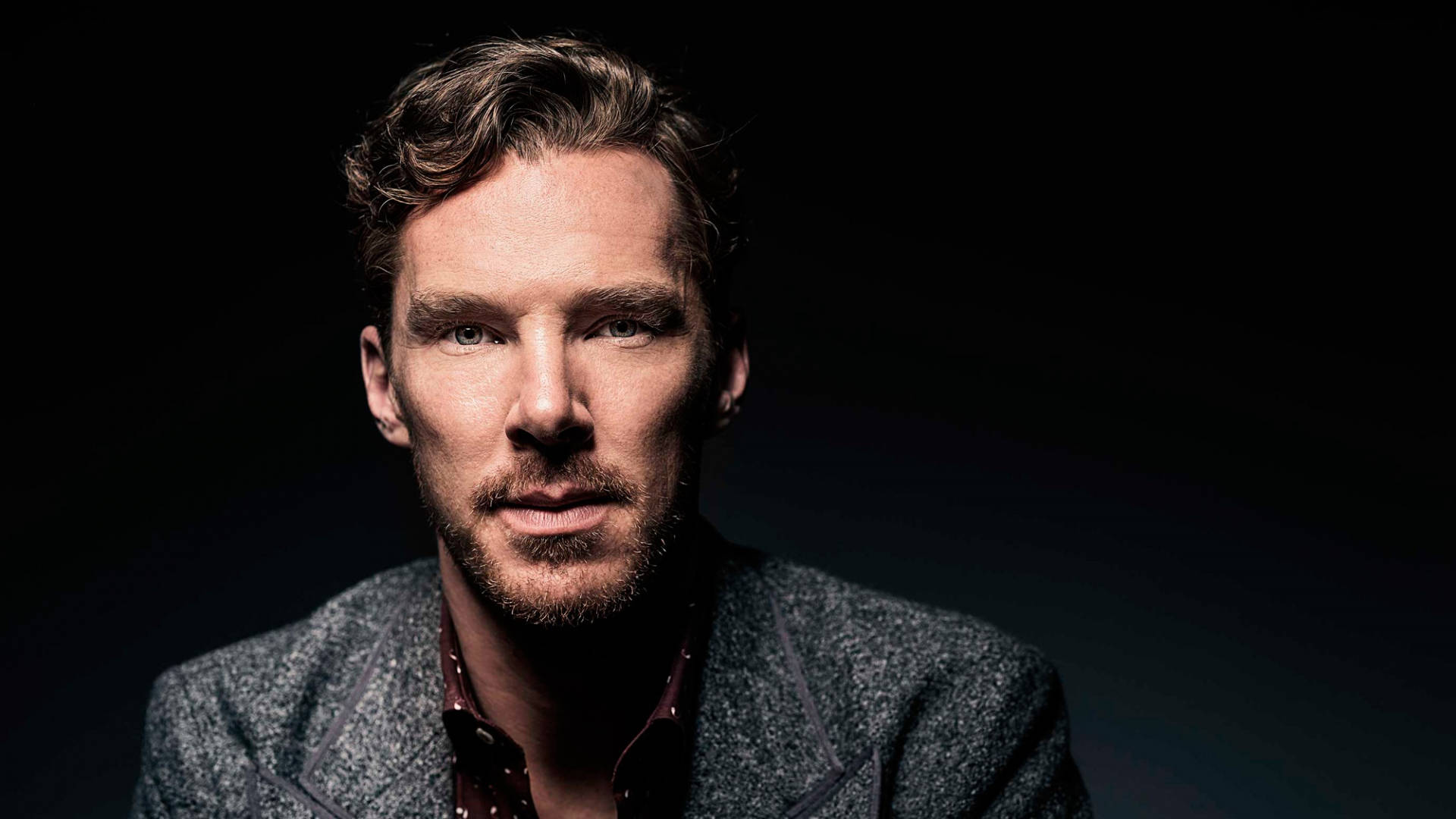 Benedict Cumberbatch, magazine shoot, intense eyes, Full HD Desktop Wallpaper