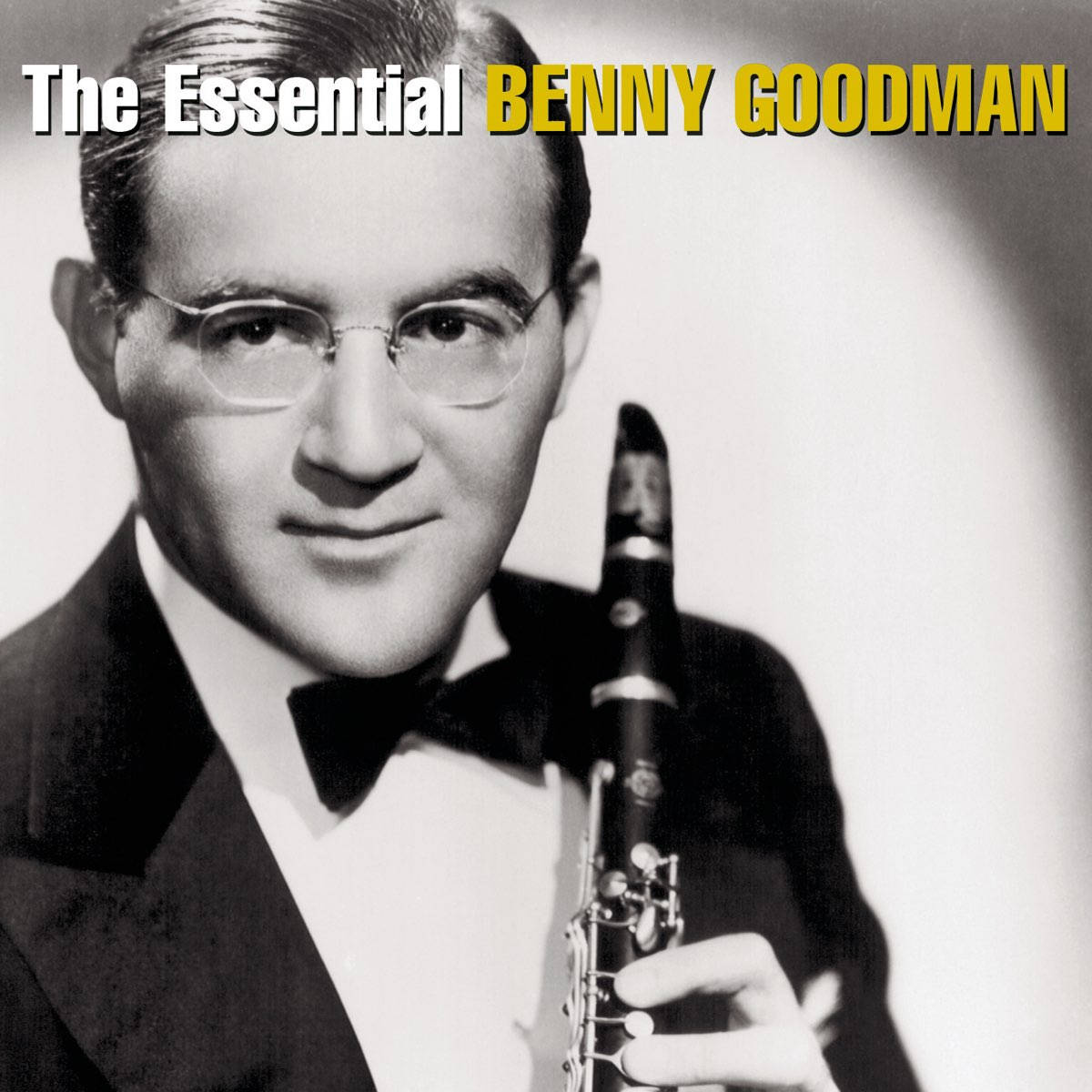 Benny Goodman, tuxedo, clarinet, SD Desktop Wallpaper