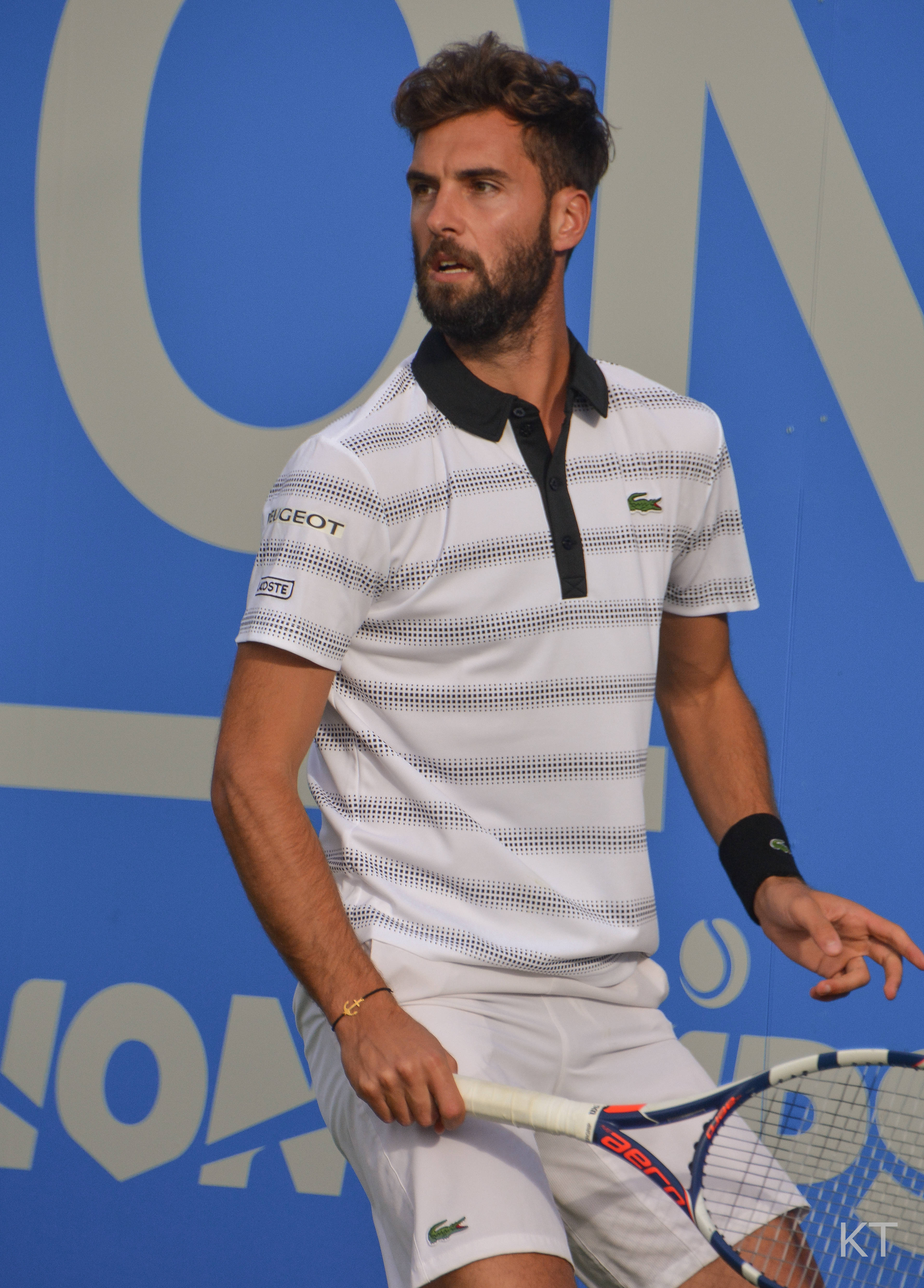 Benoit Paire, tennis player, white gear, 4K Phone Wallpaper