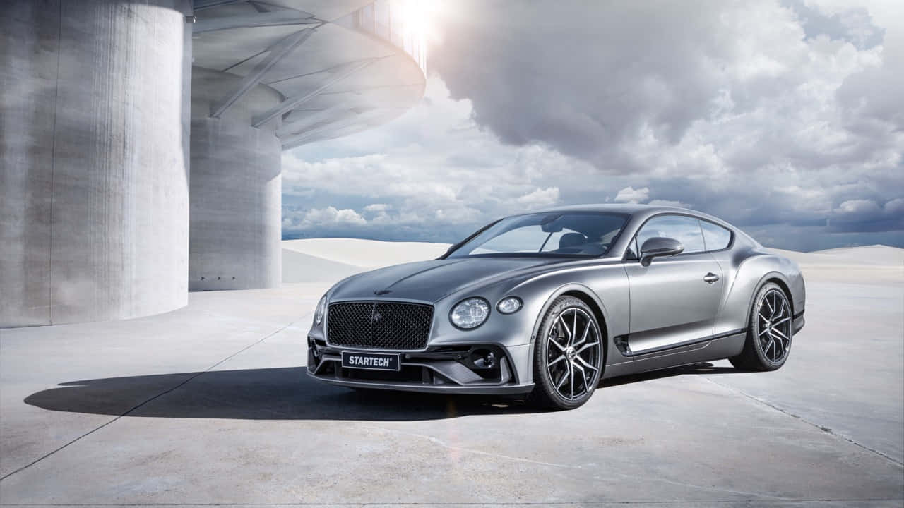 Bentley Continental GT, Startech modifications, sleek silver, HD Desktop Wallpaper