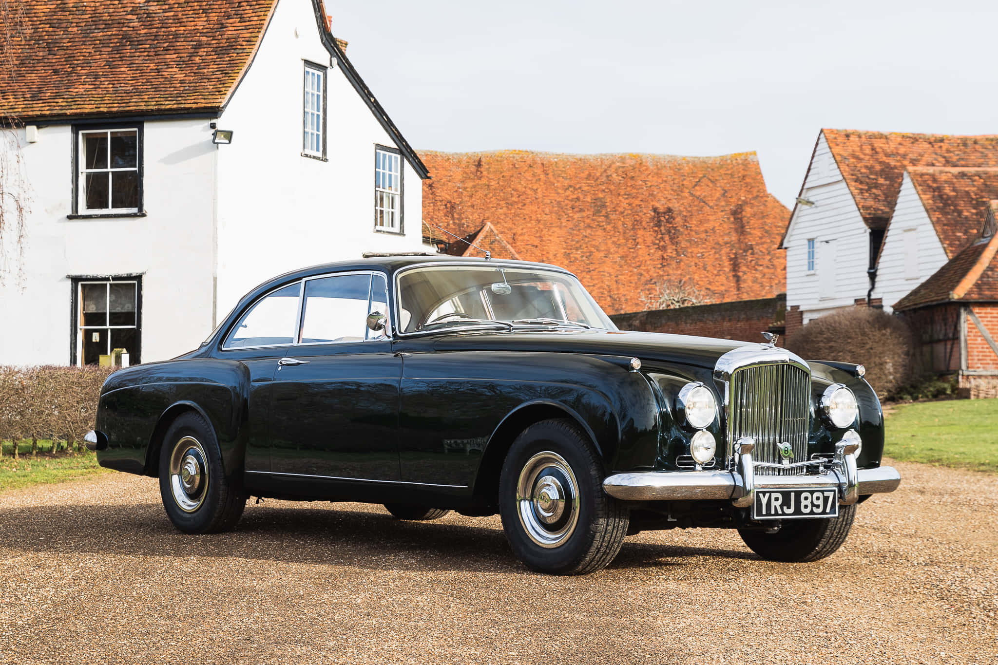 Bentley S2, black, vintage Bentley sedan, Full HD Desktop Wallpaper