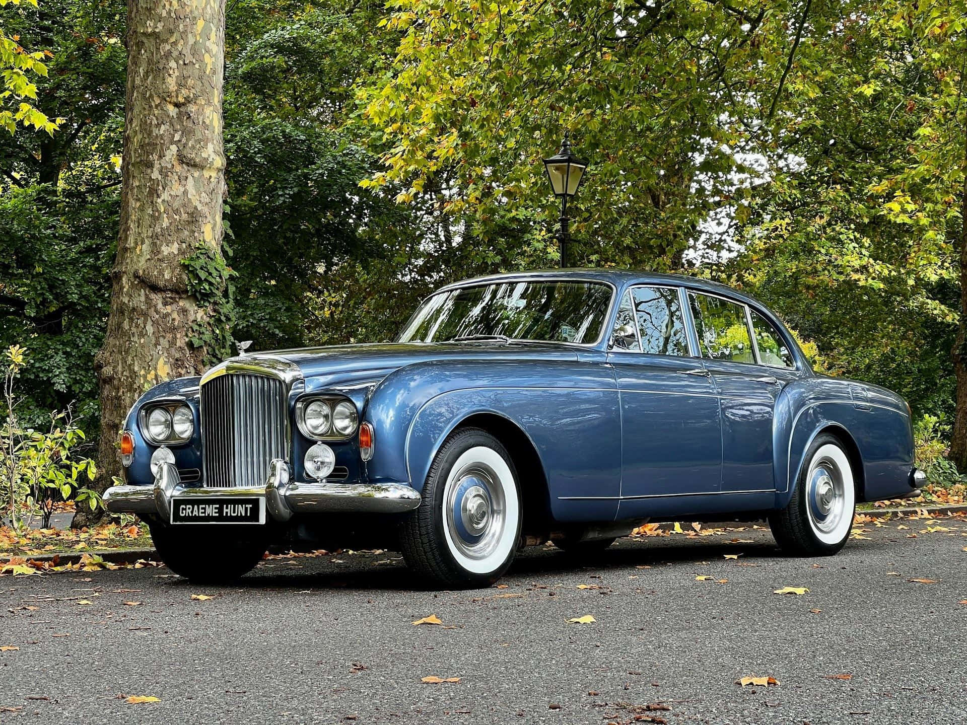 Bentley S3, blue, sun, Full HD Desktop Wallpaper