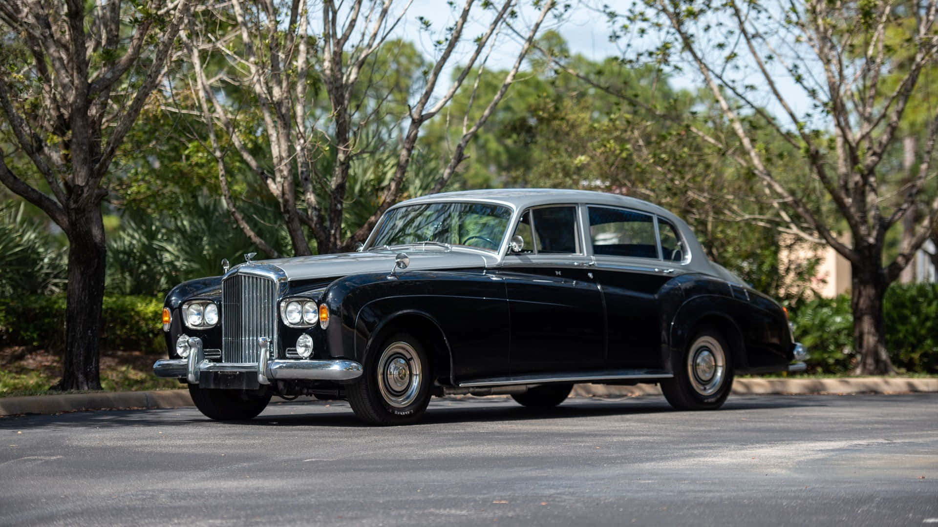 Bentley S3, black, vintage Bentley sedan, Full HD Desktop Wallpaper