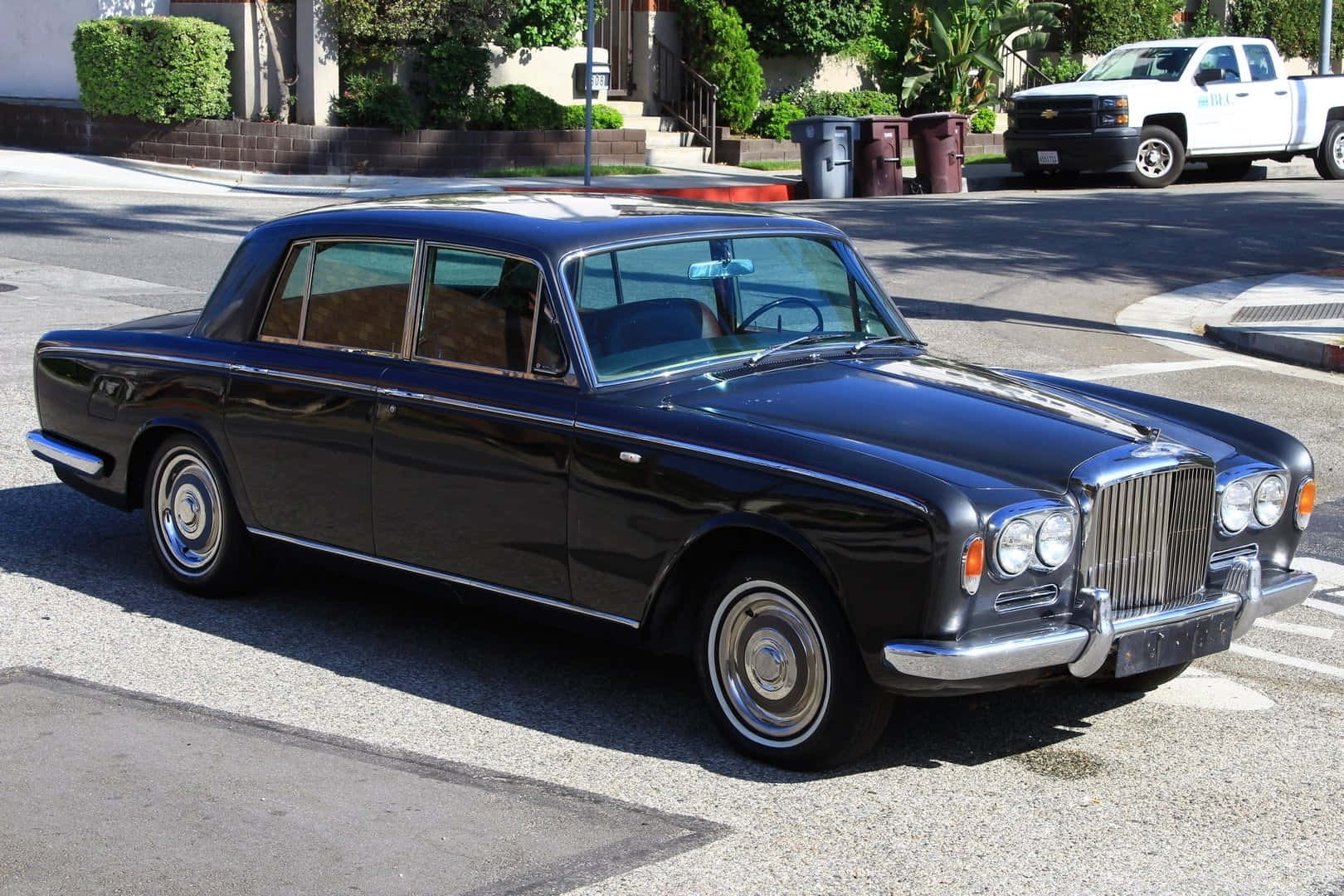 Bentley T1, glossy black, vintage Bentley sedan, HD Desktop Wallpaper