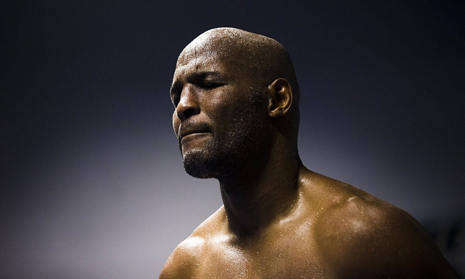 Bernard Hopkins, sweaty, bald, HD Desktop Wallpaper