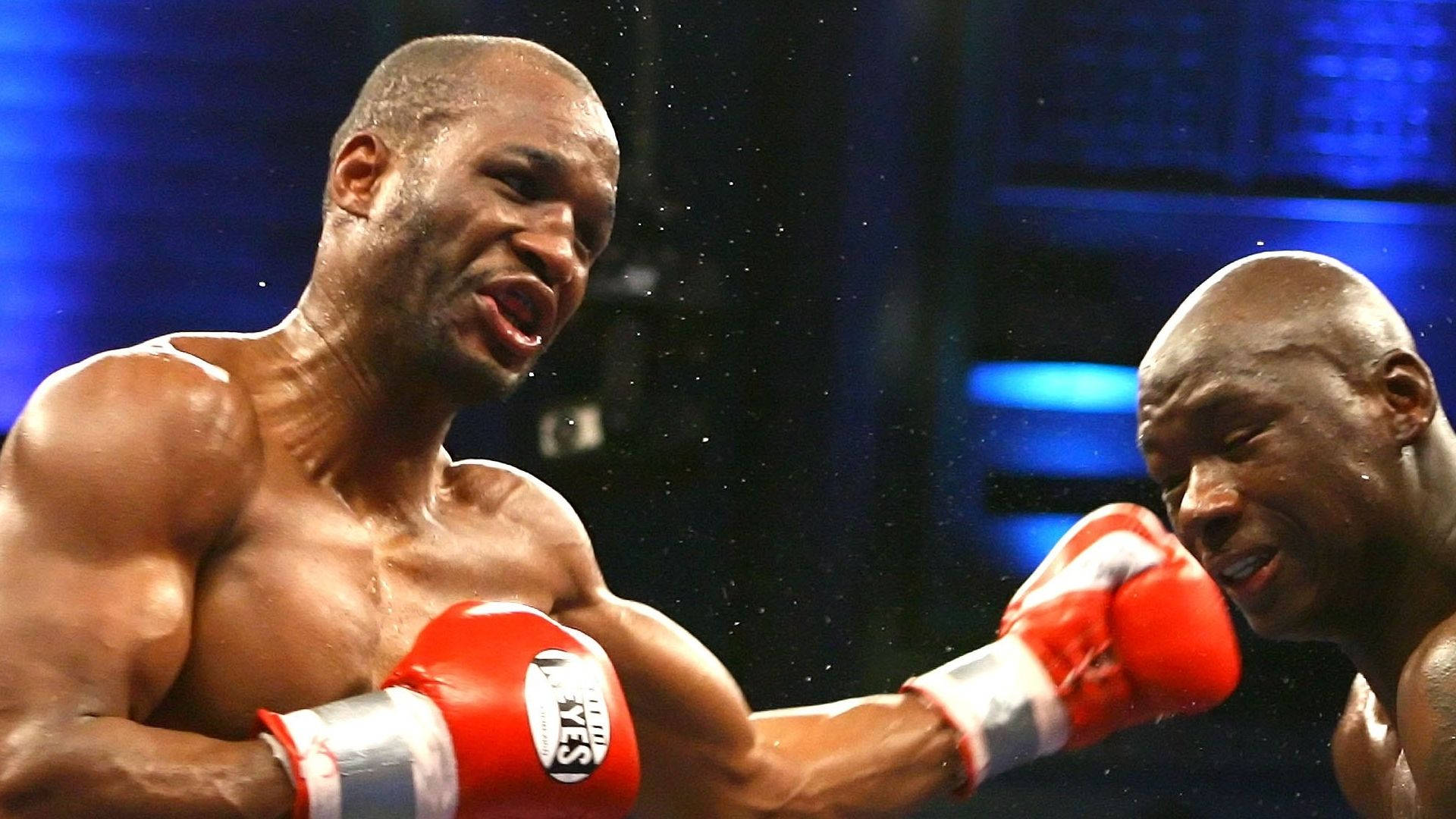 Bernard Hopkins, ring, bright lights, Full HD Desktop Wallpaper