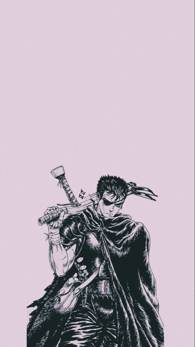 Berserk Guts, warrior, sword, SD Phone Wallpaper