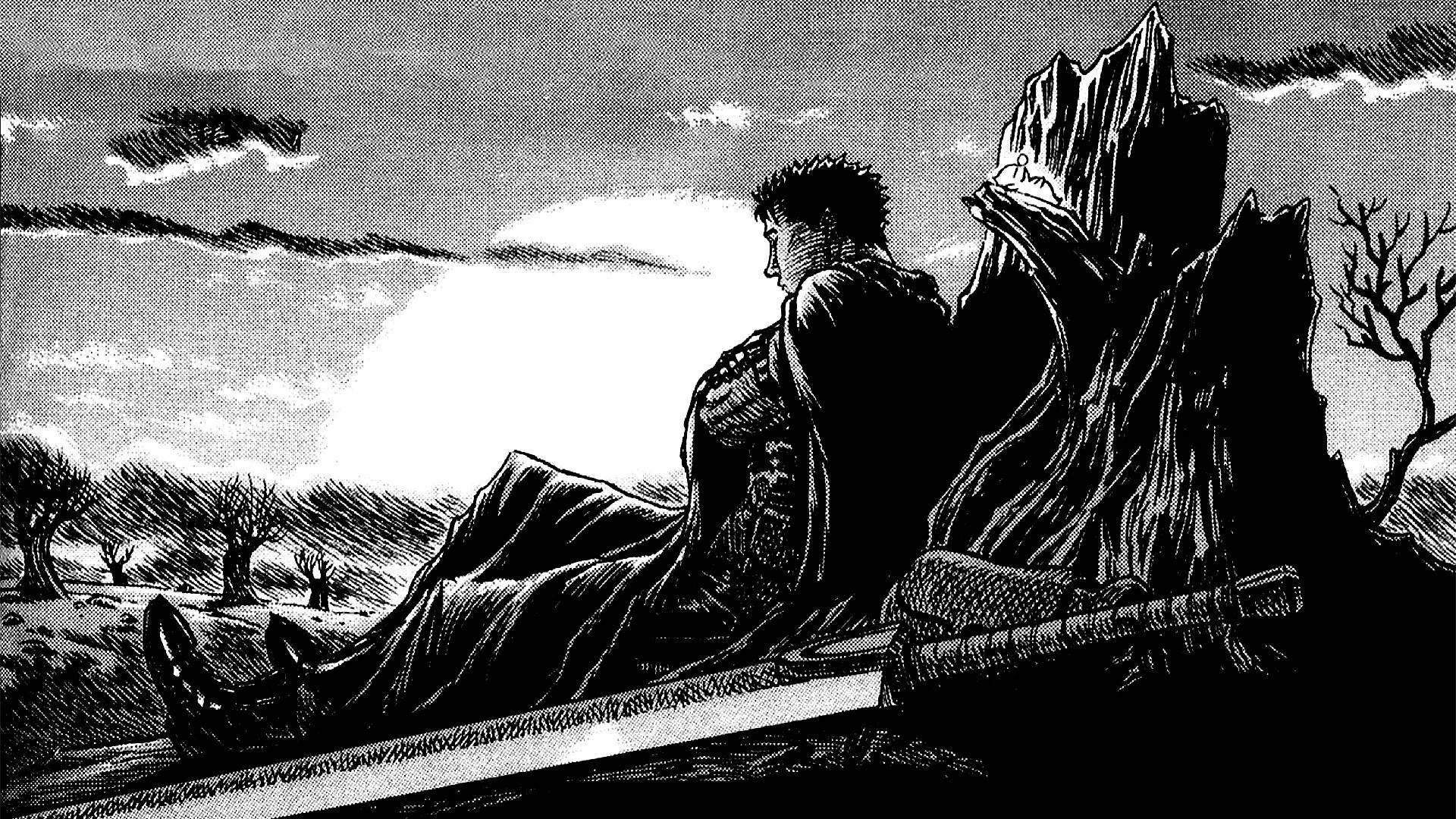 Berserk Guts, Guts, sword, Full HD Desktop Wallpaper