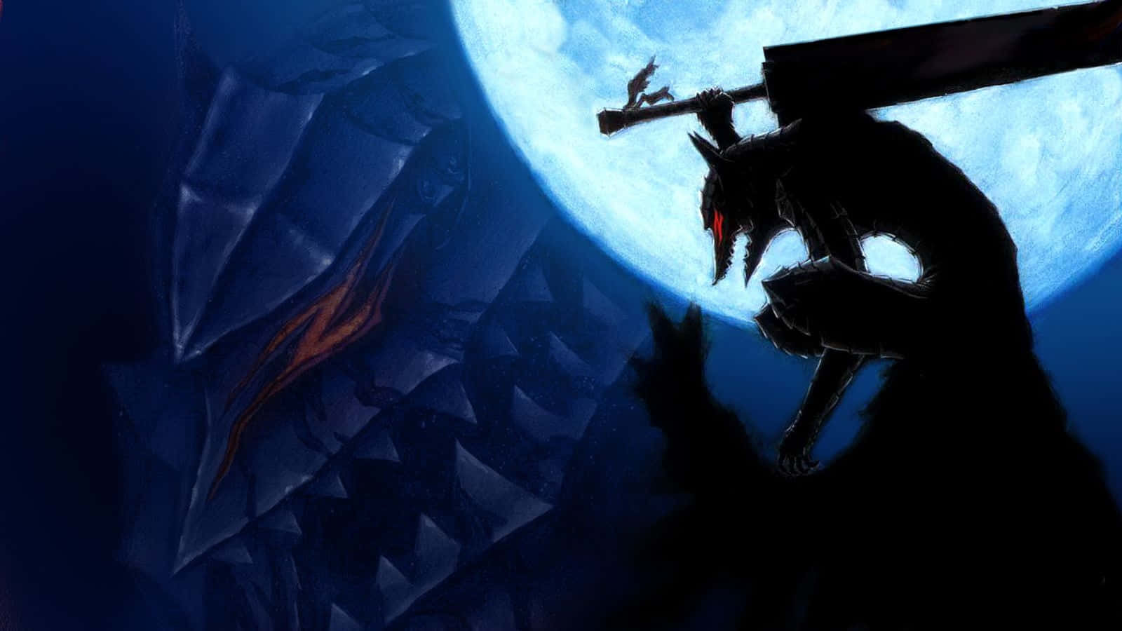 Berserk Armor, Berserk Manga, glowing red eyes, HD Desktop Wallpaper