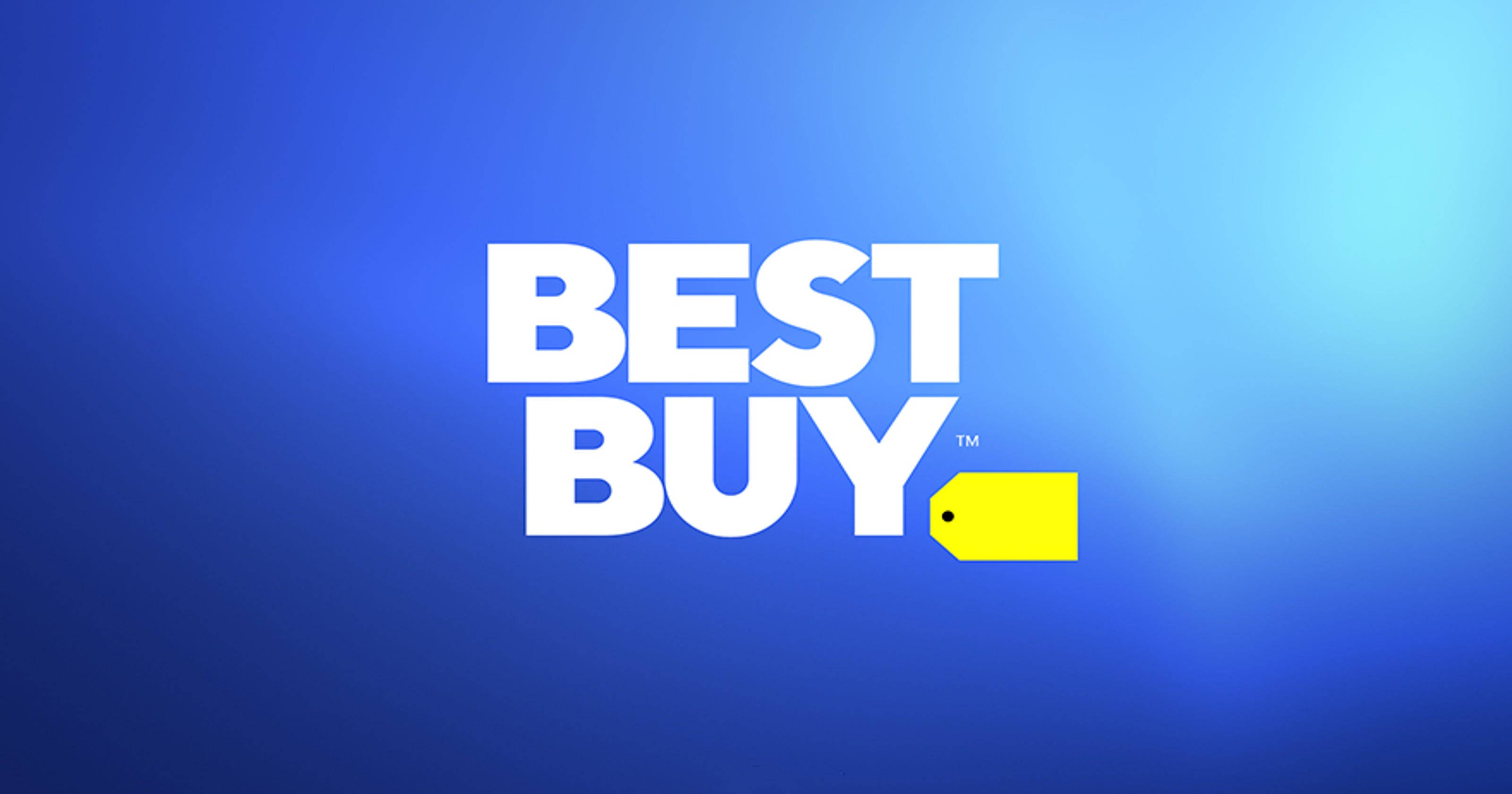 Best Buy, blue, white, 2K Desktop Wallpaper