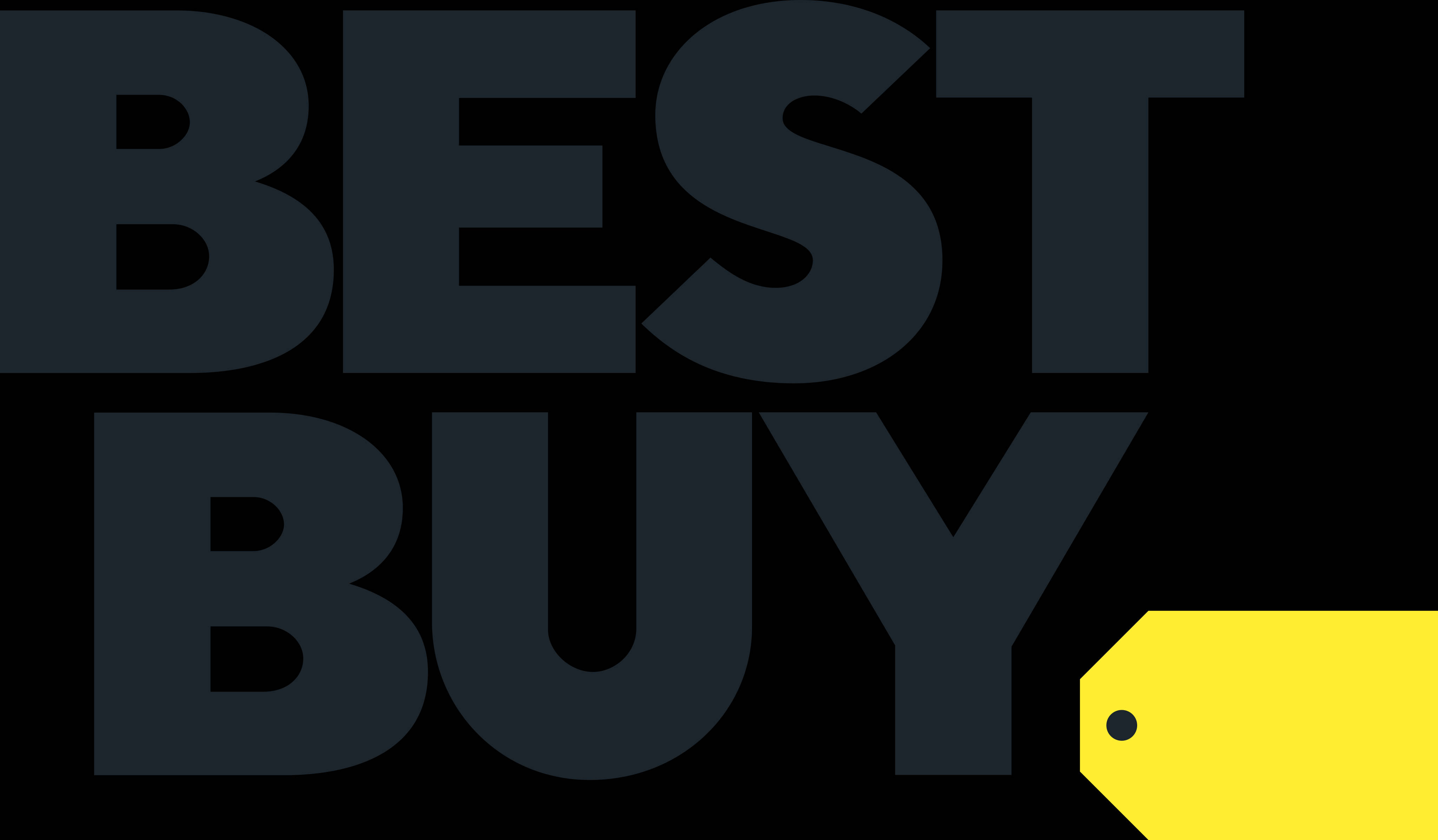 Best Buy, dark gray, bright yellow, 4K Desktop Wallpaper