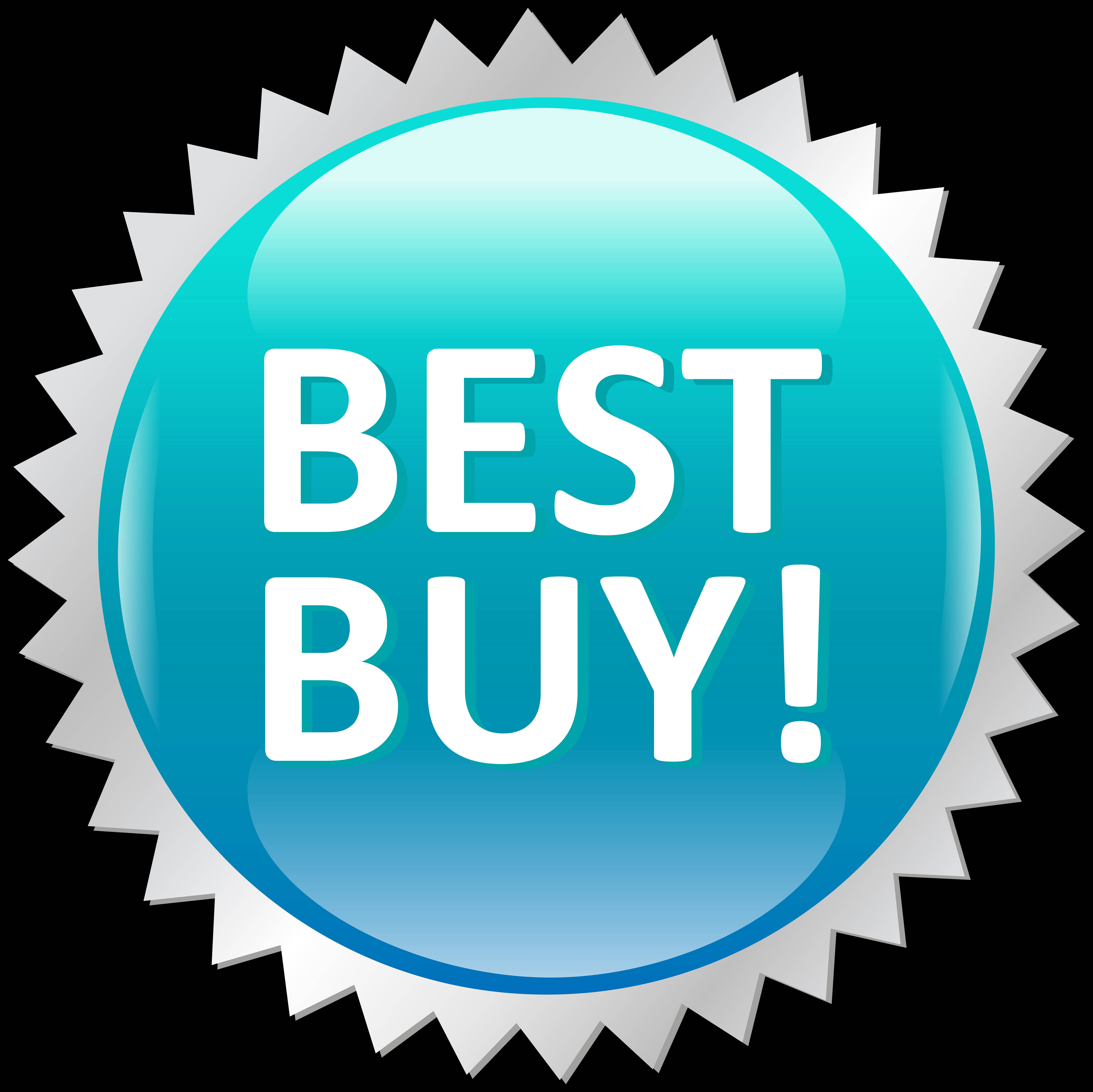 Best Buy, shiny blue circular badge, white text, 4K Desktop Wallpaper