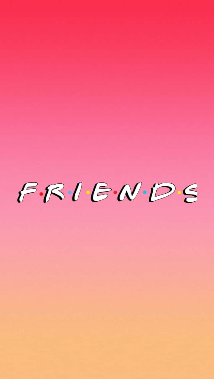 Best Friend Aesthetic, friends, iconic TV show logo, HD Phone Wallpaper