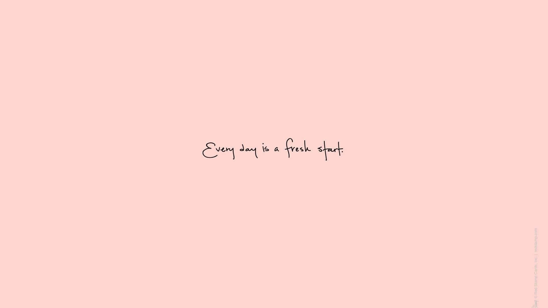 pastel pink, elegant black script, handwritten phrase, Full HD Desktop Wallpaper