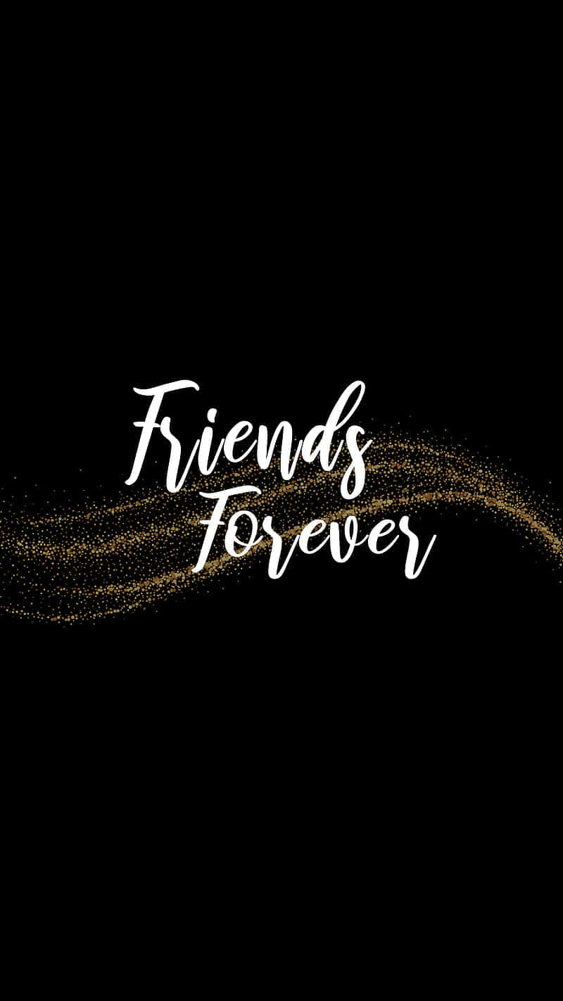 Best Friends Forever, iPhone, white cursive text, HD Phone Wallpaper