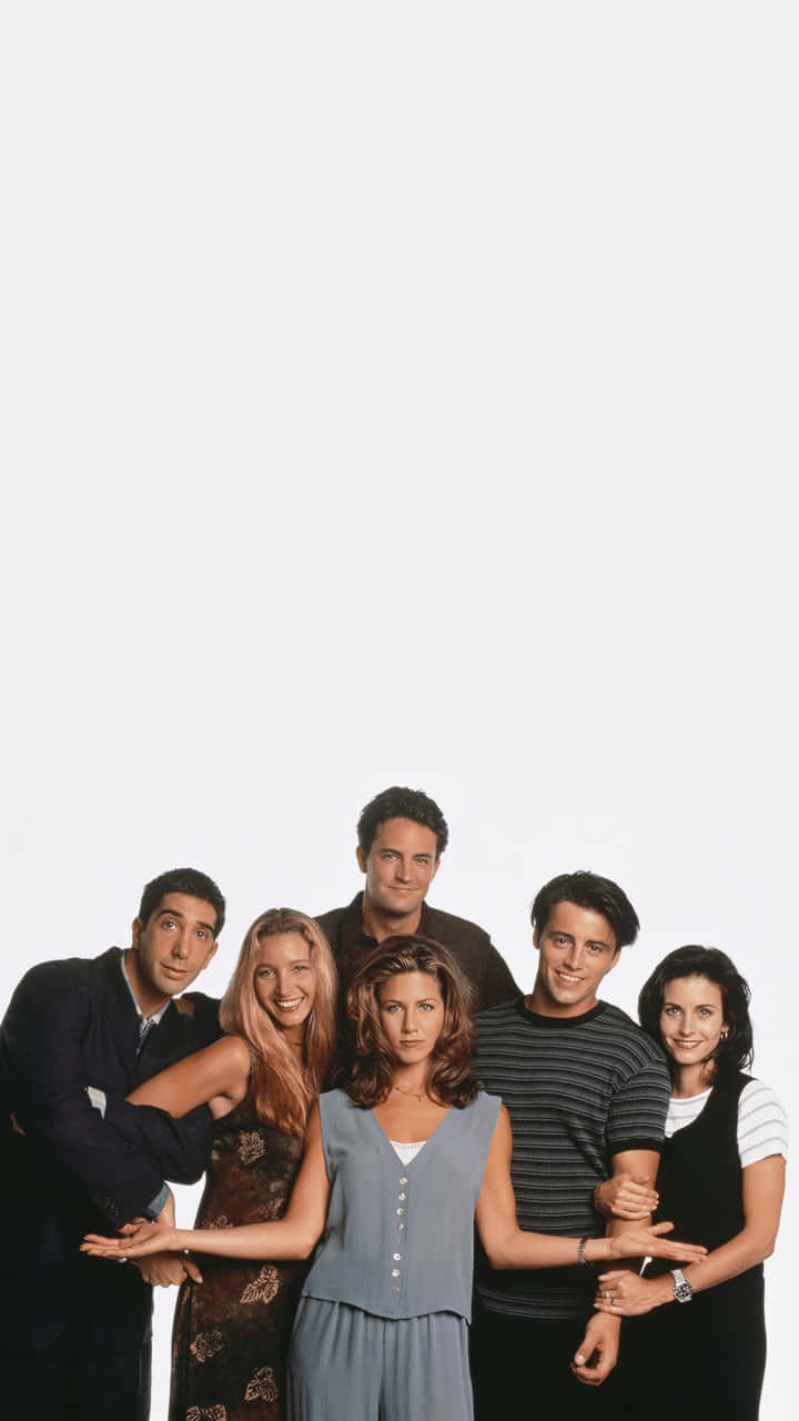 iPhone, friends, white background, HD Phone Wallpaper