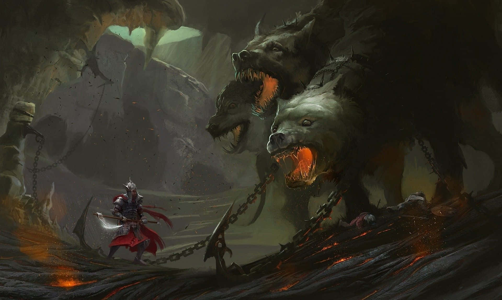 Greek Mythology, armored warrior, red cloak, Full HD Desktop Wallpaper
