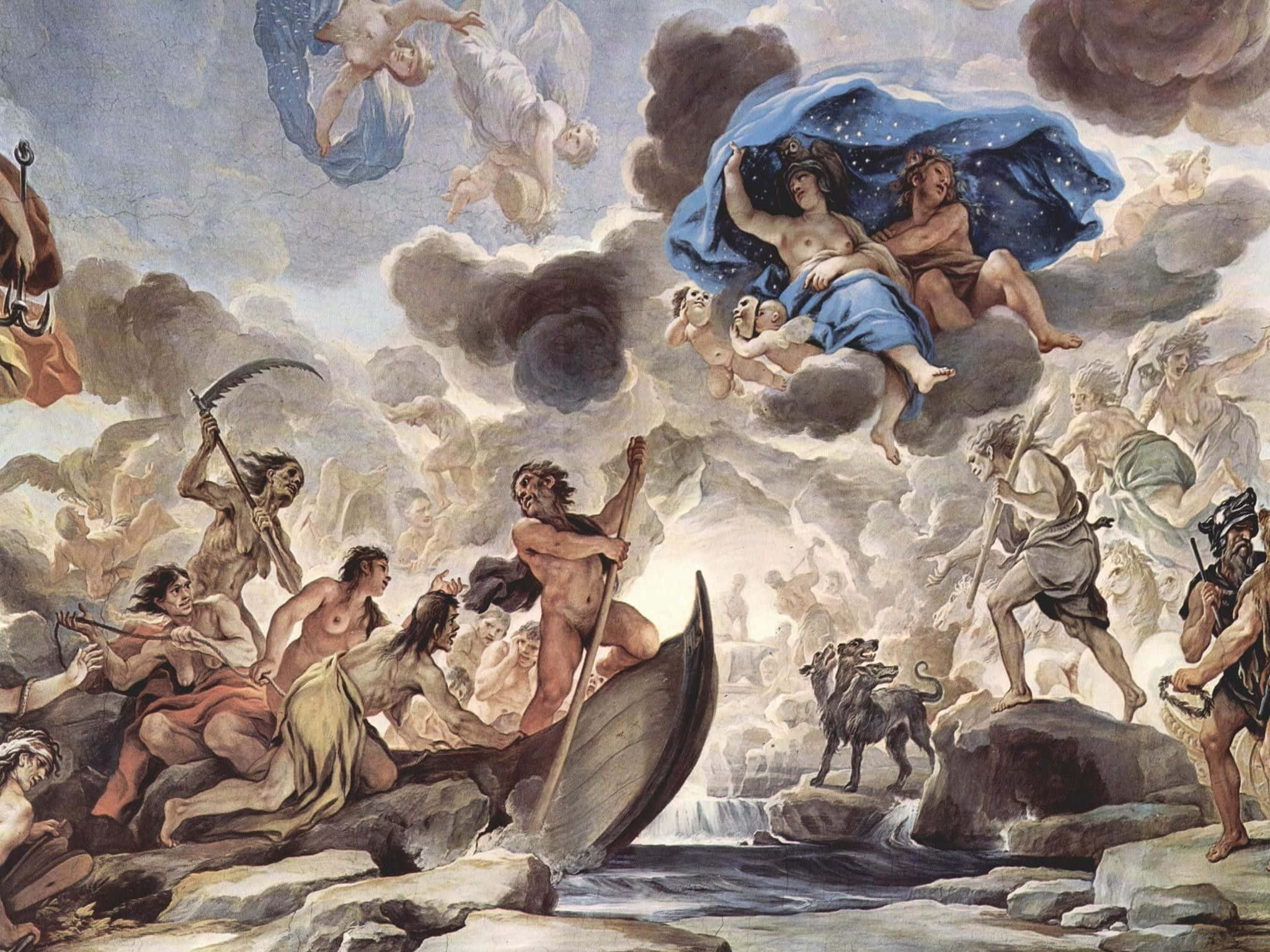 Greek Mythology, gods, mortals, Full HD Desktop Wallpaper