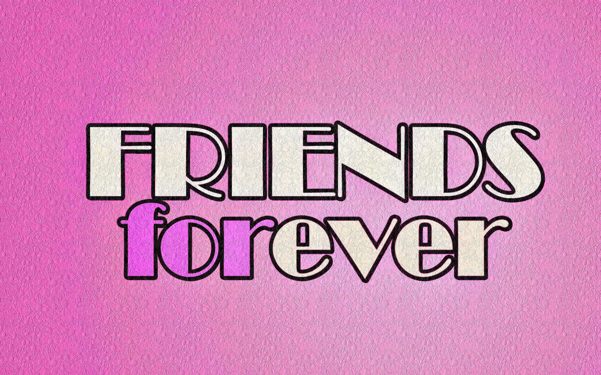 Bestie, friends forever, white, Full HD Desktop Wallpaper