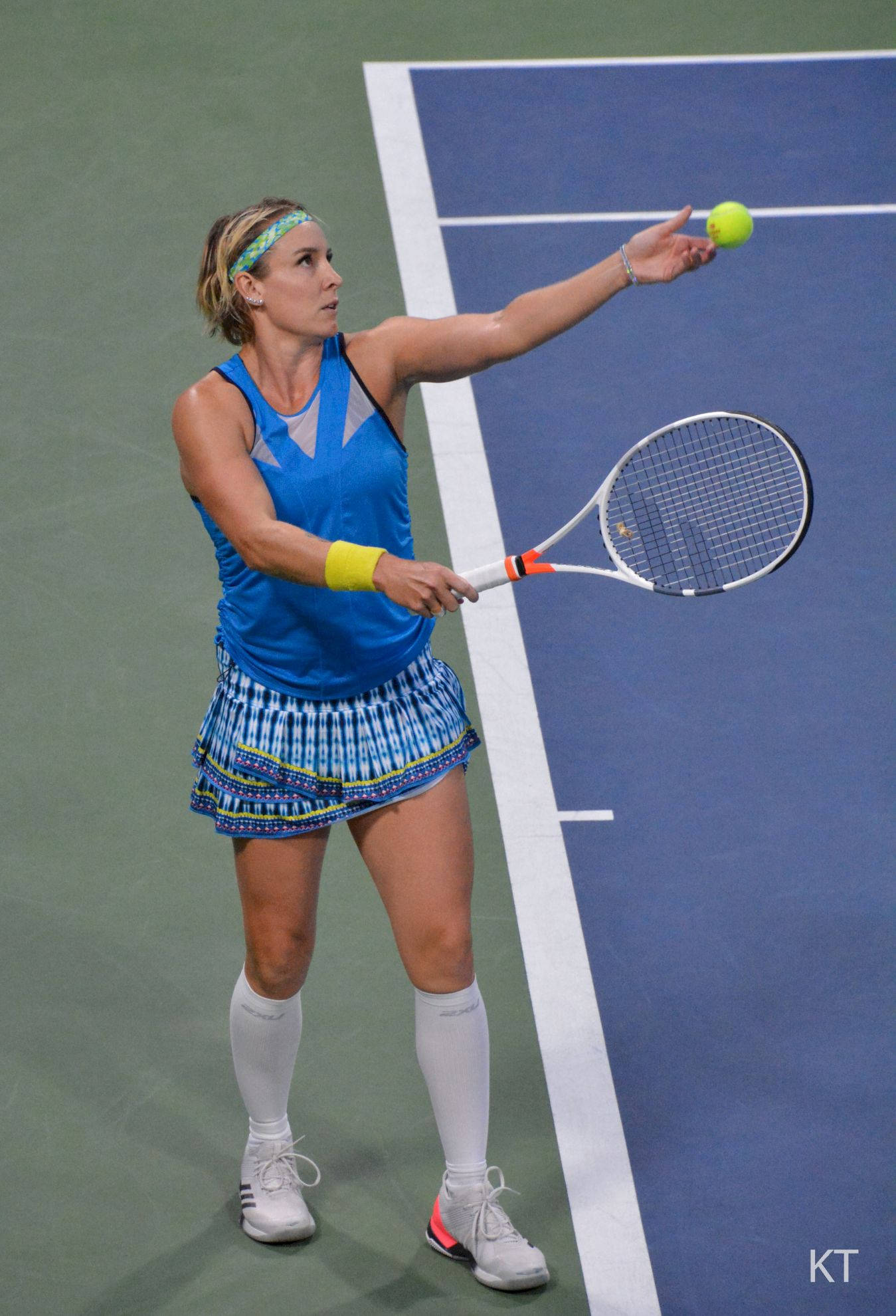 Bethanie Mattek-sands, blue athletic gear, hard court, Full HD Phone Wallpaper