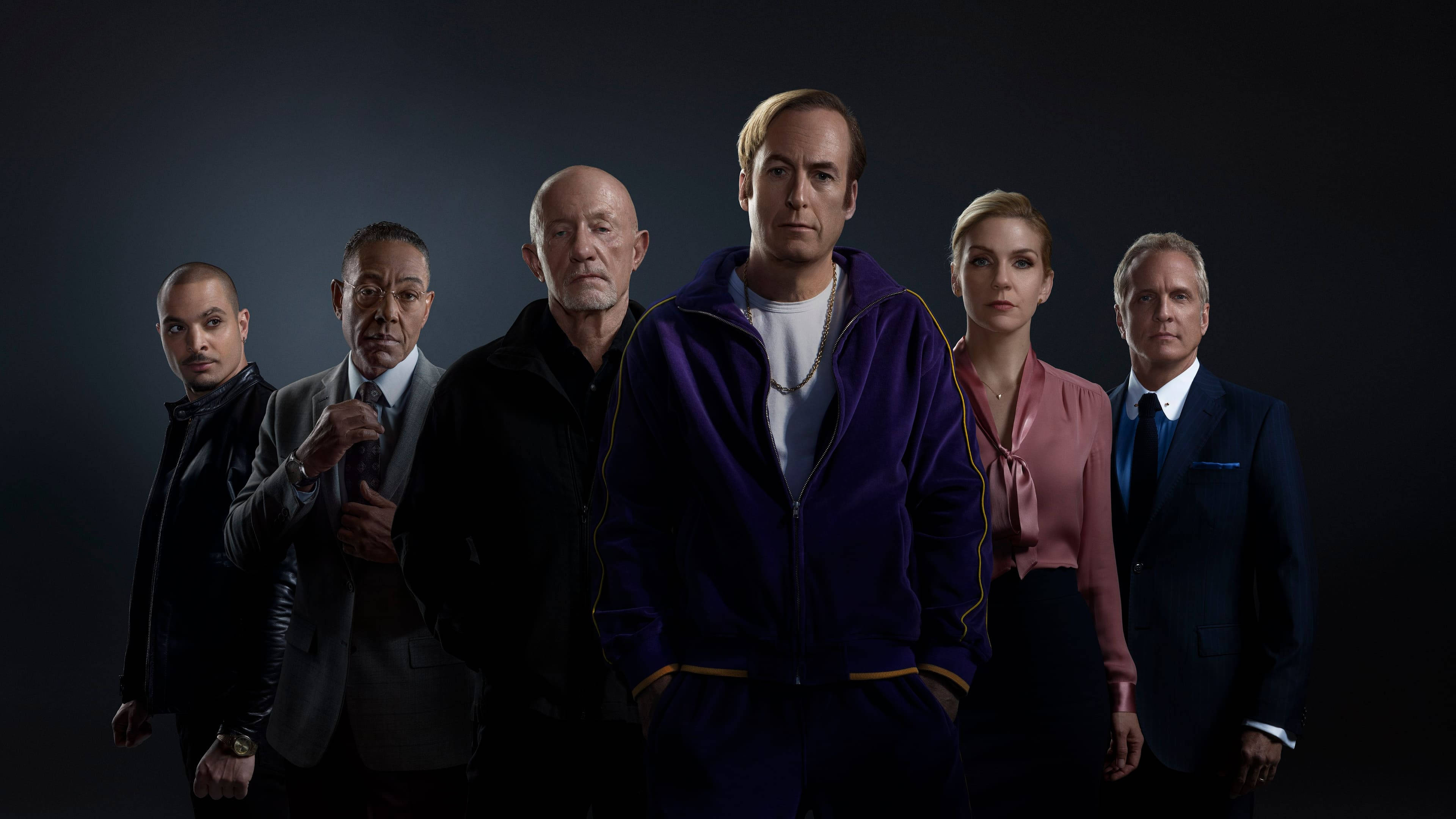 Better Call Saul, main cast, formal attire, 4K Desktop Wallpaper