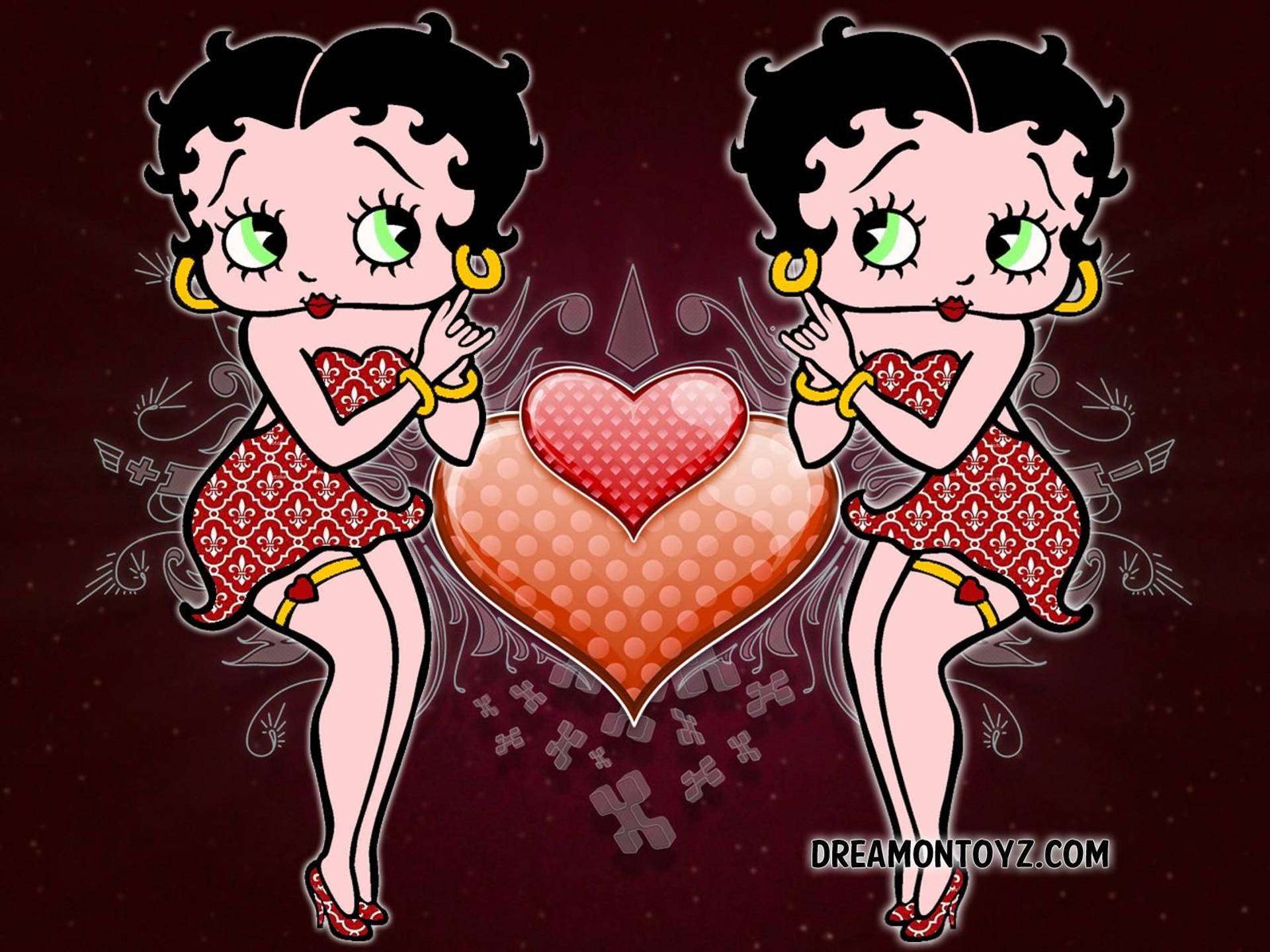 Betty Boop, fashion style, modern style dress, Full HD Desktop Wallpaper