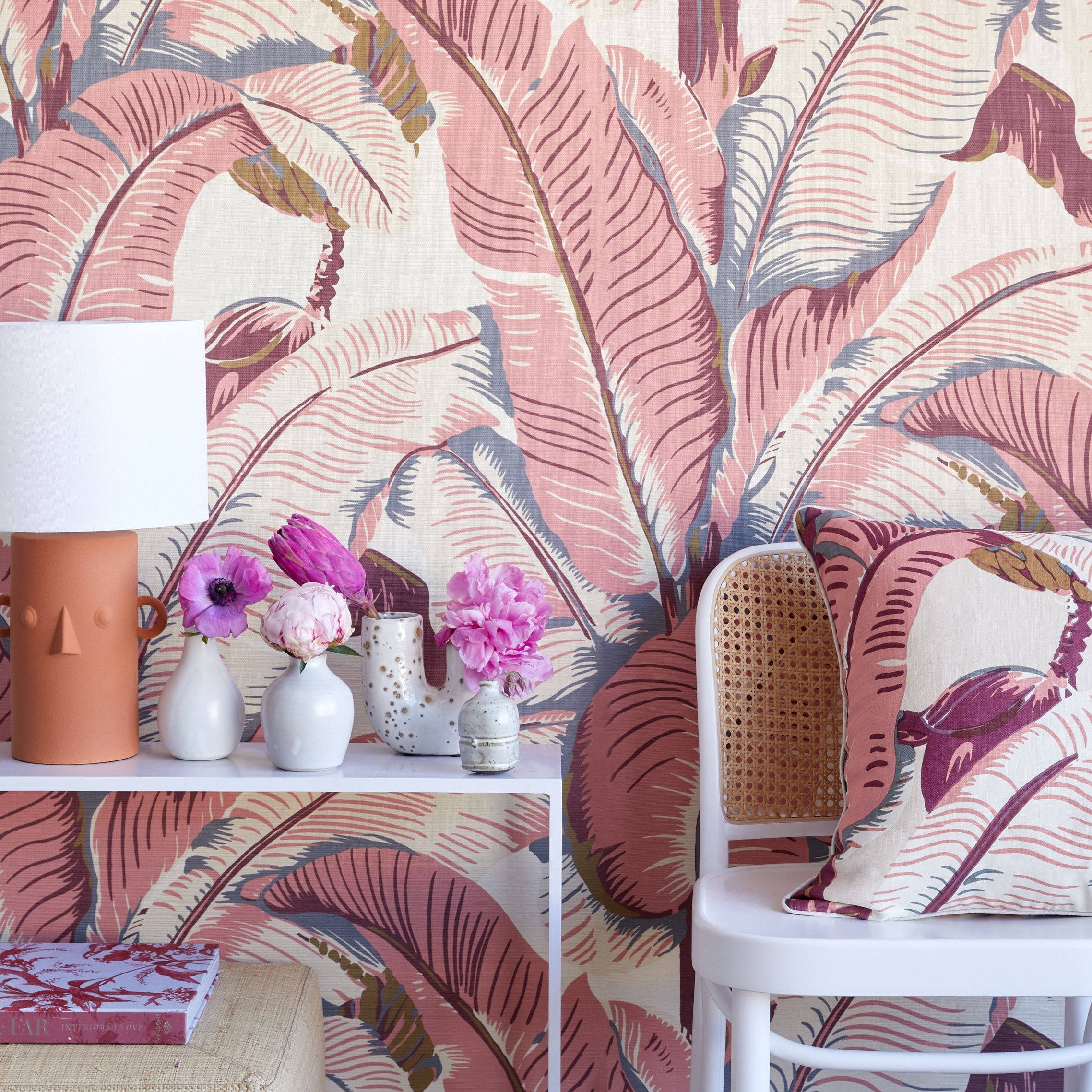 Beverly Hills Hotel, pink, gray, Full HD Desktop Wallpaper
