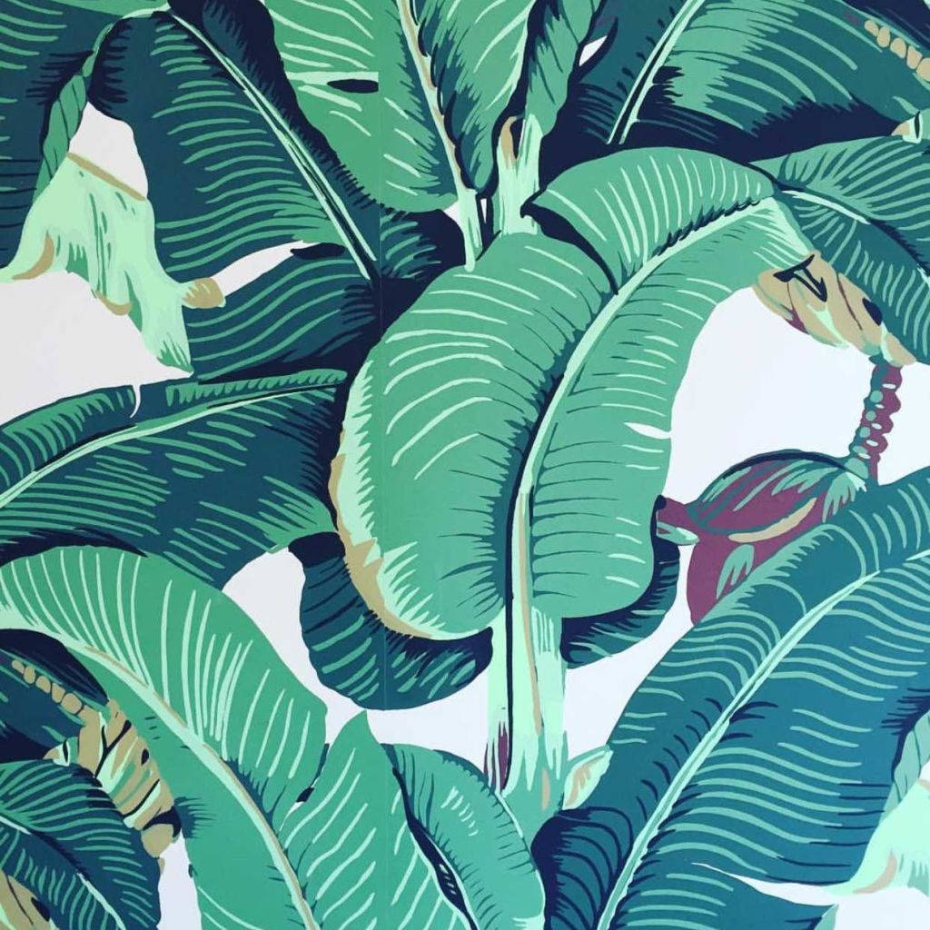 Beverly Hills Hotel, teal, mint green, SD Desktop Wallpaper