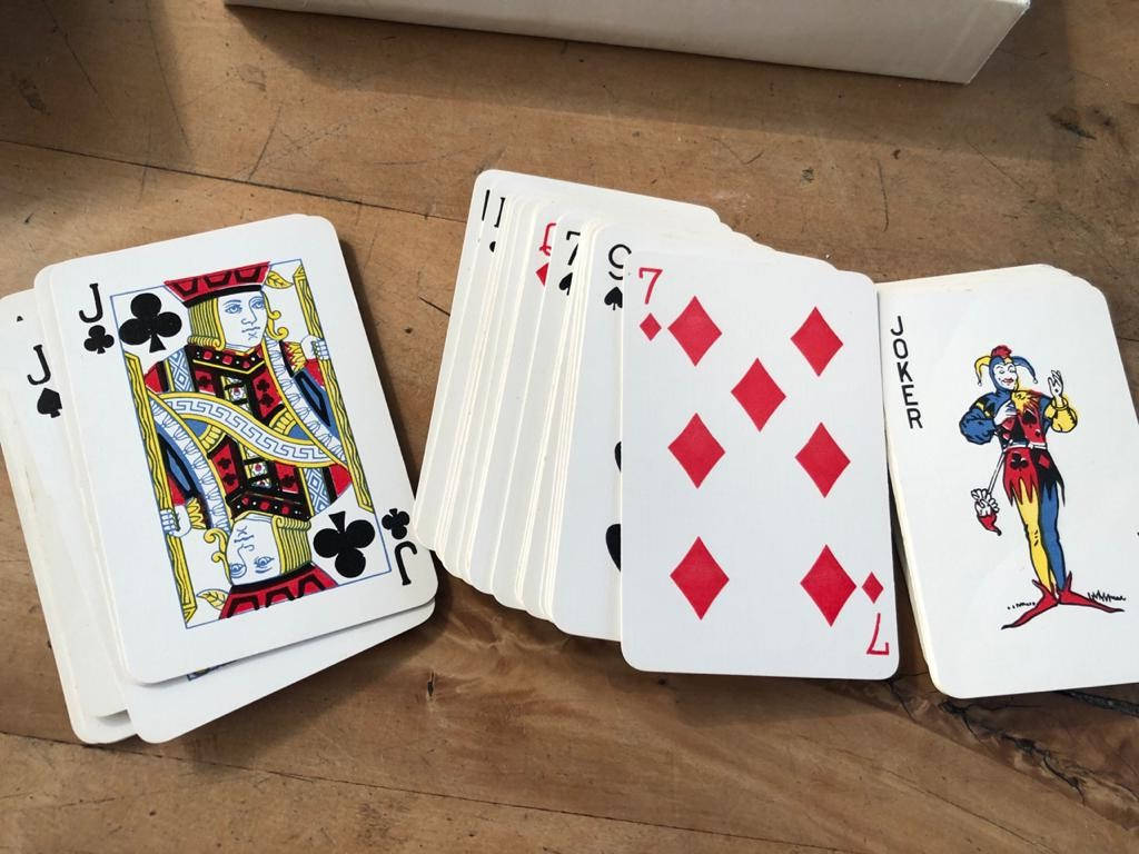 Bezique, joker deck, jacks, SD Desktop Wallpaper