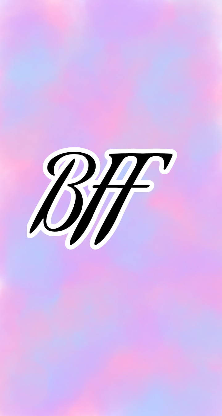 BFF, pastel gradient, pink, HD Phone Wallpaper