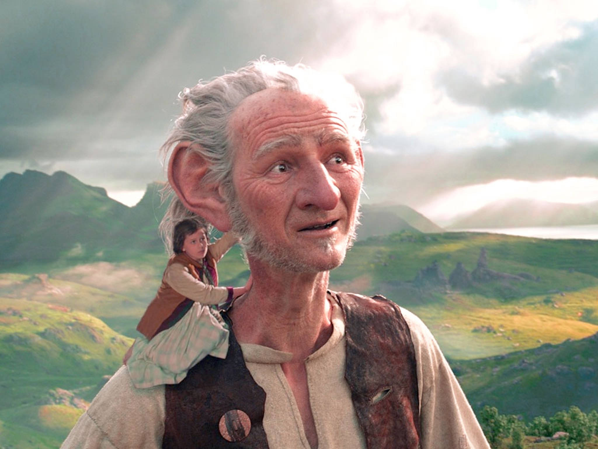 The BFG, giant elderly man, oversized ears, Full HD Desktop Wallpaper